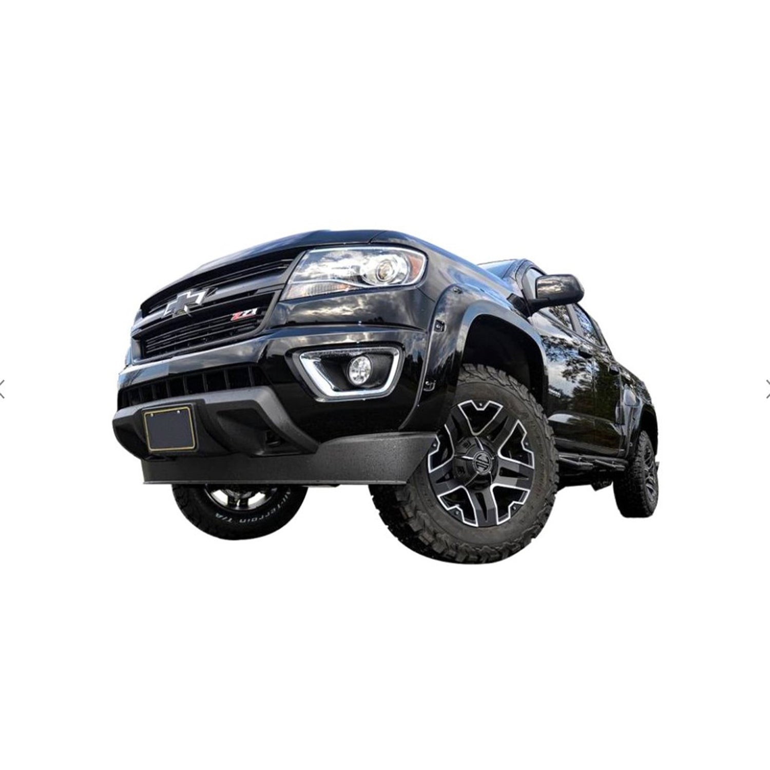 Black Bolt-head Style Fender Flares <br> 15-22 Chevrolet Colorado
