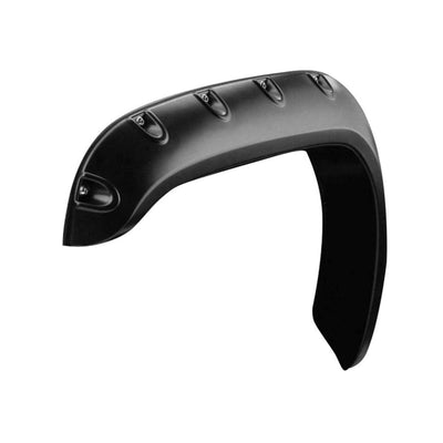 Black Bolt-head Style Fender Flares <br> 14-18 Chevy Silverado 1500 2500 3500 HD
