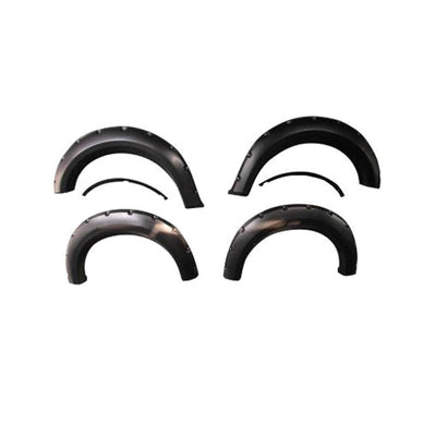 Black Bolt-head Style Fender Flares <br> 19-23 Ram 1500