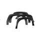 Black Bolt-head Style Fender Flares <br> 02-08 Dodge Ram 1500, 03-08 Ram 2500 3500