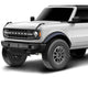 Black Sheet Metal Plate Rear Fender Flares <br> 21-24 Ford Bronco