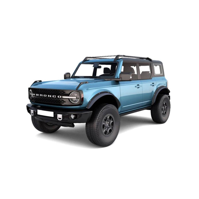 Black Bolt-head Style Fender Flares <br> 21-23 Ford Bronco Sport