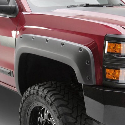 Black Bolt-head Style Fender Flares <br> 15-17 Ford F-150