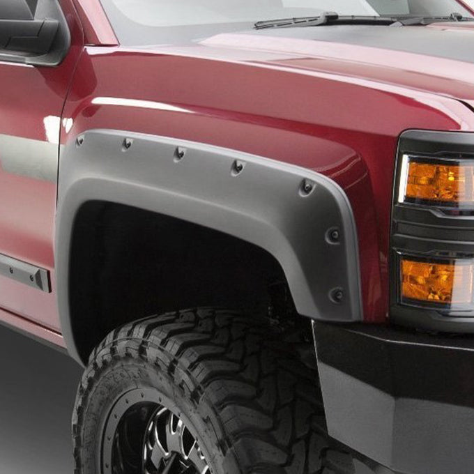 Black Bolt-head Style Fender Flares <br> 15-17 Ford F-150