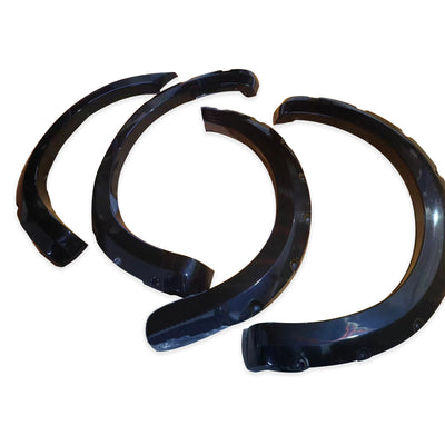 Black Bolt-head Style Fender Flares <br> 21-24 Ford F-150