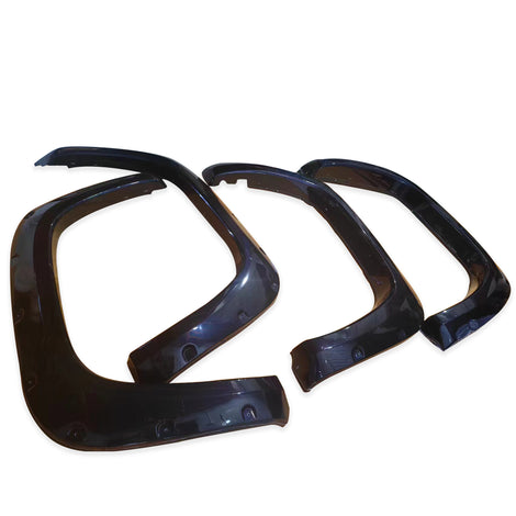Black Bolt-head Style Fender Flares <br> 22-24 Toyota Tundra