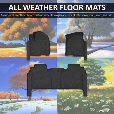 Totaliner Heavy Duty Floor Liner <br> 19-24 Chevrolet Silverado 1500