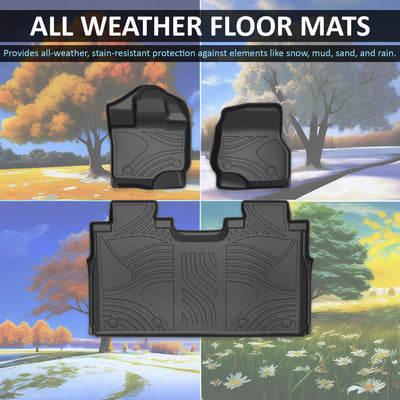 Totaliner Heavy Duty Floor Liner <br> 15-22 Ford F-150