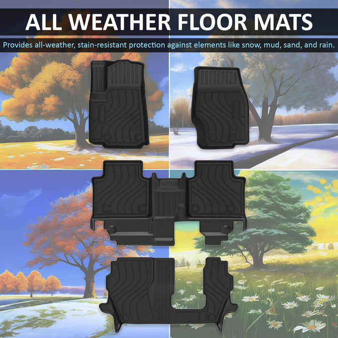 Totaliner Heavy Duty Floor Liner <br> 22-24 Jeep Grand Cherokee L