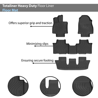 Totaliner Heavy Duty Floor Liner <br> 24-25 Toyota Grand Highlander