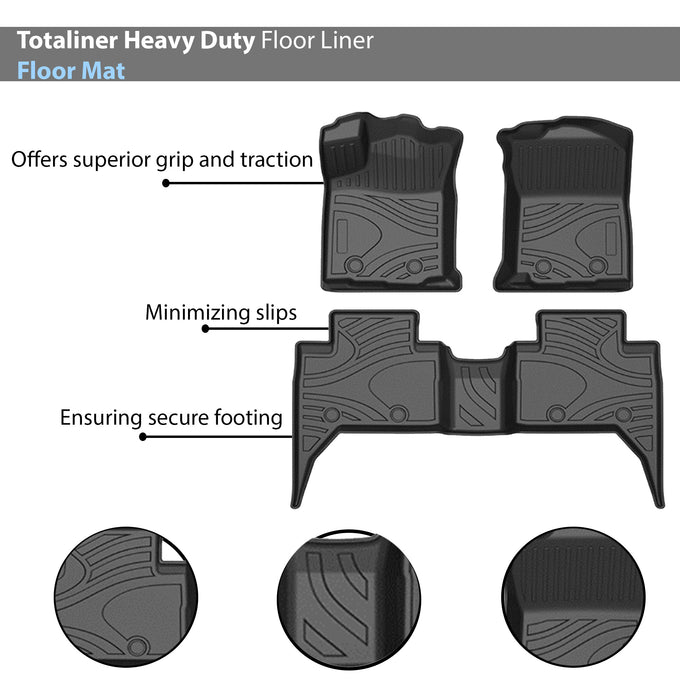 Totaliner Heavy Duty Floor Liner <br> 18-23 Toyota Tacoma