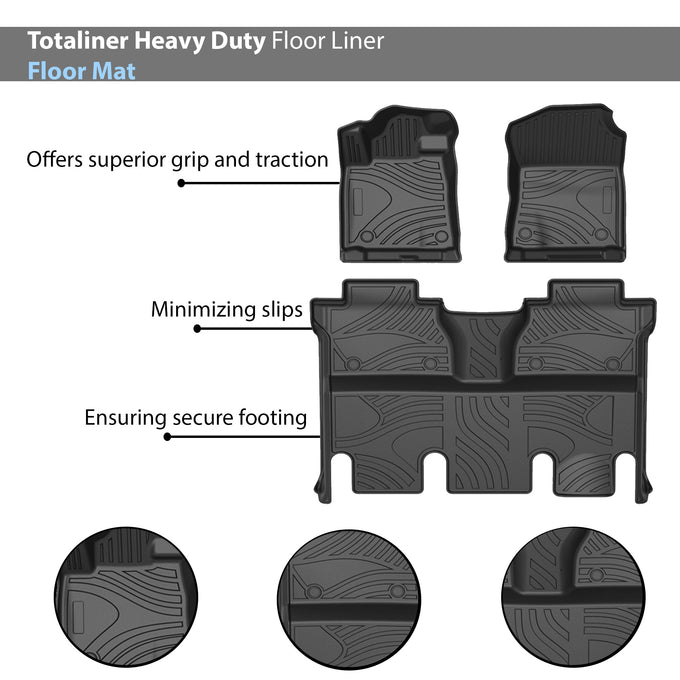 Totaliner Heavy Duty Floor Liner <br> 15-21 Toyota Tundra