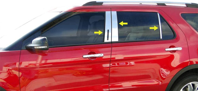 Pillar Post Trims <br> 11-16 Ford Explorer