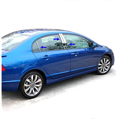 Pillar Post Trims <br> 06-11 Honda Civic