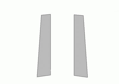 Pillar Post Trims <br> 90-93 Honda Accord