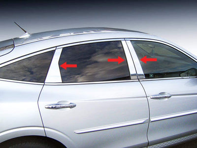 Pillar Post Trims <br> 10-11 Honda Accord Crosstour