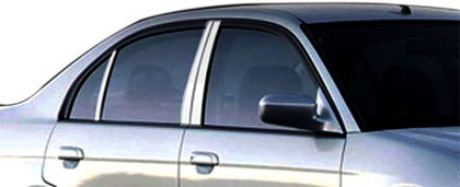 Pillar Post Trims <br> 12-16 Honda Civic