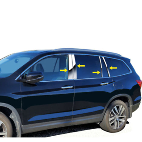 Pillar Post Trims <br> 16-21 Honda Pilot