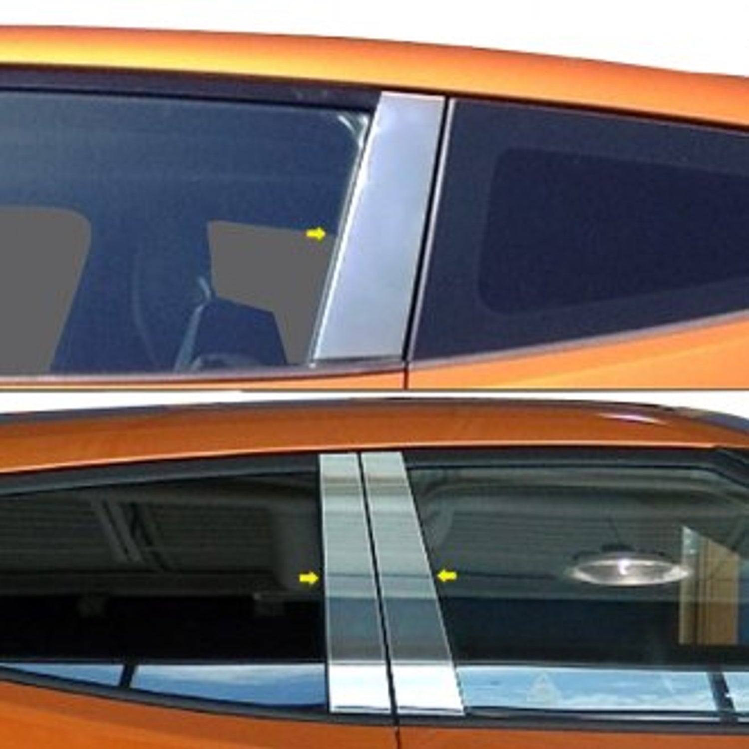 Pillar Post Trims <br> 12-16 Hyundai Veloster
