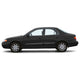 Pillar Post Trims <br> 96-00 Hyundai Elantra