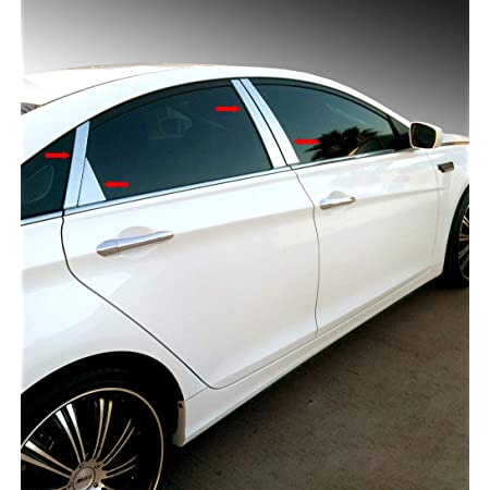 Pillar Post Trims <br> 09-10 Hyundai Sonata