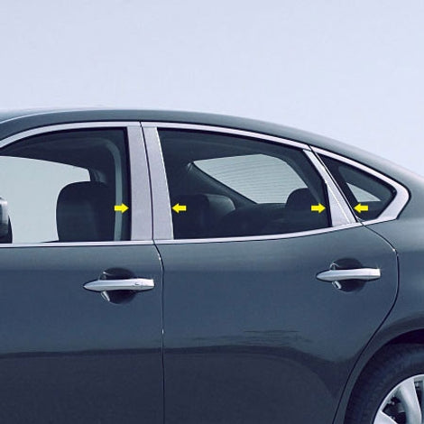 Pillar Post Trims <br> 11-13 Infiniti M37 M56 Q70