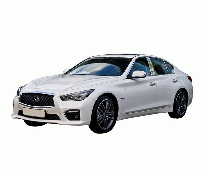 Pillar Post Trims <br> 14-16 Infiniti Q50