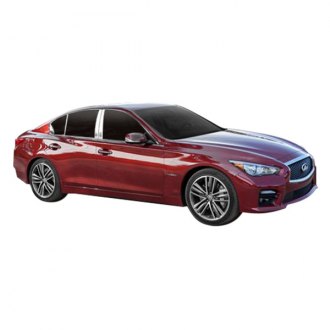 Pillar Post Trims <br> 14-16 Infiniti Q50