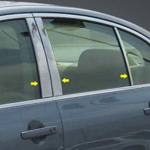 Pillar Post Trims <br> 03-06 Infiniti G35 Coupe, INFINITI G35