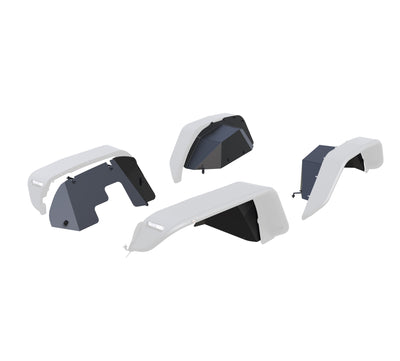 Full Set Inner Fender Flares Liners <br> 20-23 Jeep Gladiator