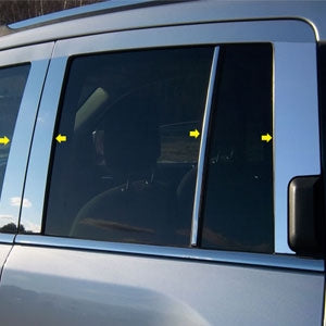 Pillar Post Trims <br> 07-17 Jeep Compass