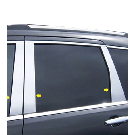 Pillar Post Trims <br> 11-21 Jeep Grand Cherokee