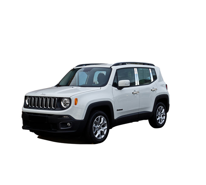 Pillar Post Trims <br> 15-16 Jeep Renegade
