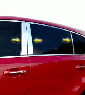 Pillar Post Trims <br> 14-16 Kia Forte