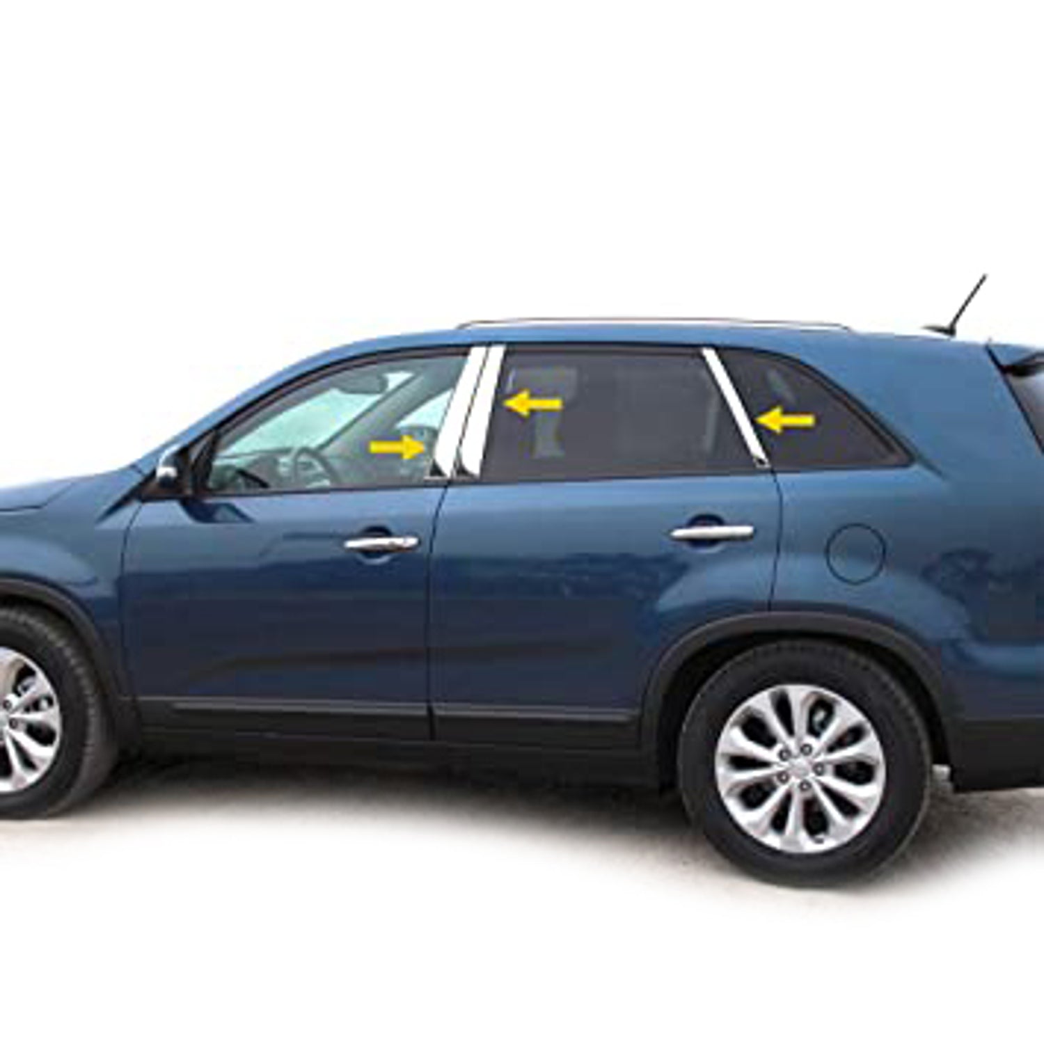 Pillar Post Trims <br> 11-15 Kia Sorento