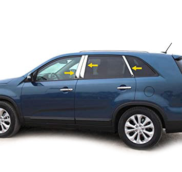 Pillar Post Trims <br> 11-15 Kia Sorento