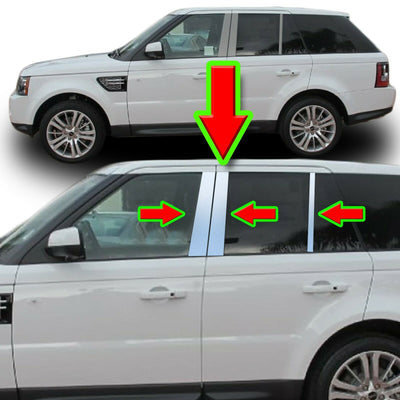 Pillar Post Trims <br> 14-16 Land Rover Range Rover Sport
