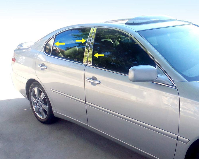 Pillar Post Trims <br> 02-06 Lexus ES