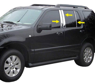 Pillar Post Trims <br> 02-10 Ford Explorer, Mercury Mountaineer