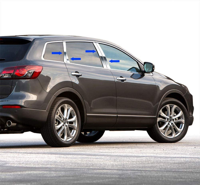 Pillar Post Trims <br> 07-15 Mazda CX-9