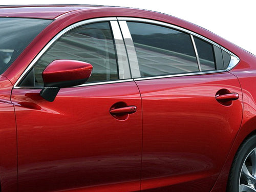 Pillar Post Trims <br> 14-16 Mazda 3