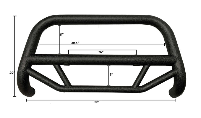 Polished Stainless Steel Max Bull Bar <br> 07-21 Toyota Tundra