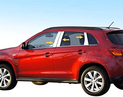 Pillar Post Trims <br> 11-16 Mitsubishi Outlander Sport