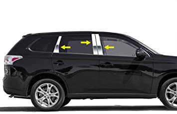 Pillar Post Trims <br> 07-13 Mitsubishi Outlander