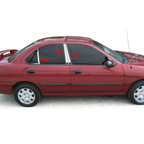 Pillar Post Trims <br> 00-06 Nissan Sentra