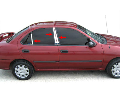 Pillar Post Trims <br> 00-06 Nissan Sentra
