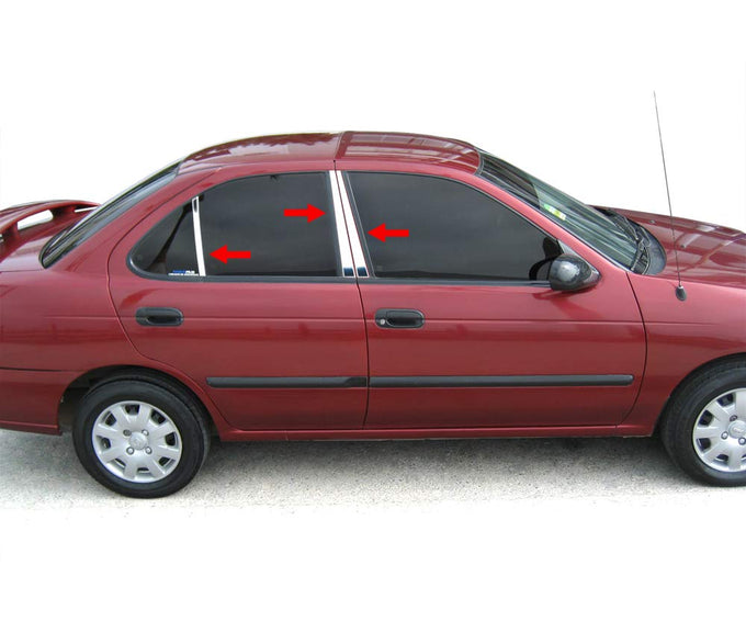 Pillar Post Trims <br> 00-06 Nissan Sentra