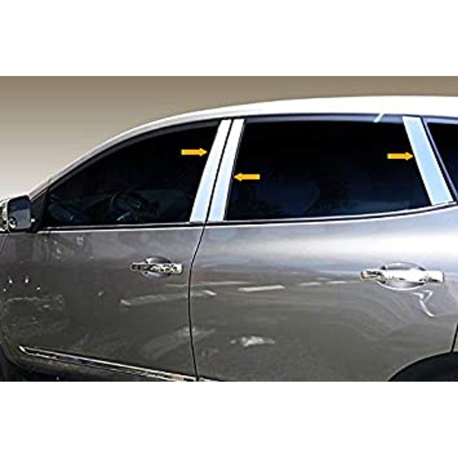 Pillar Post Trims <br> 08-13 Nissan Rogue