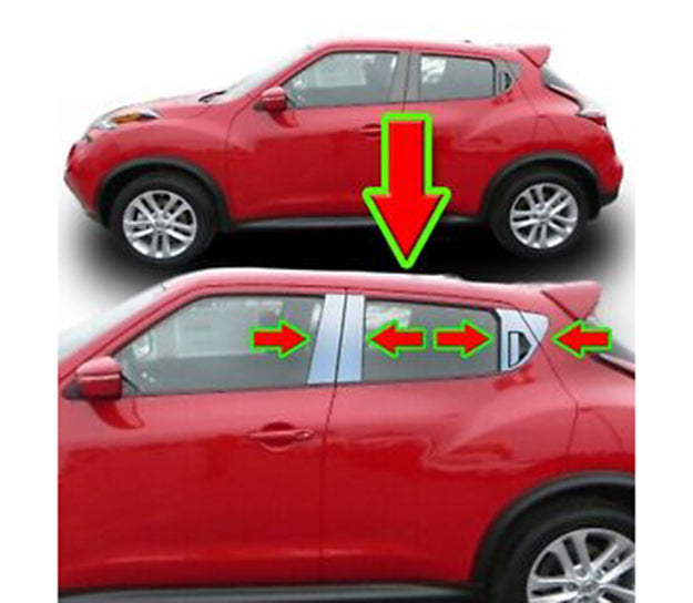 Pillar Post Trims <br> 11-16 Nissan Juke