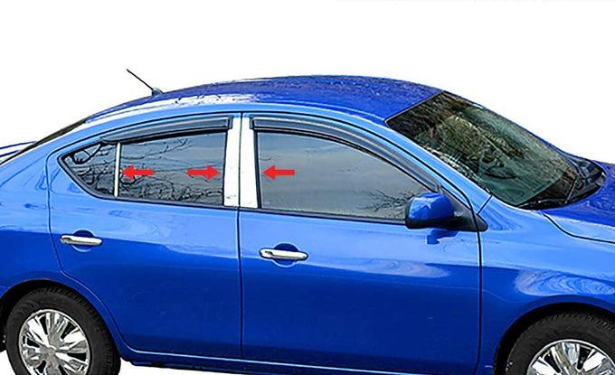 Pillar Post Trims <br> 12-16 Nissan Versa